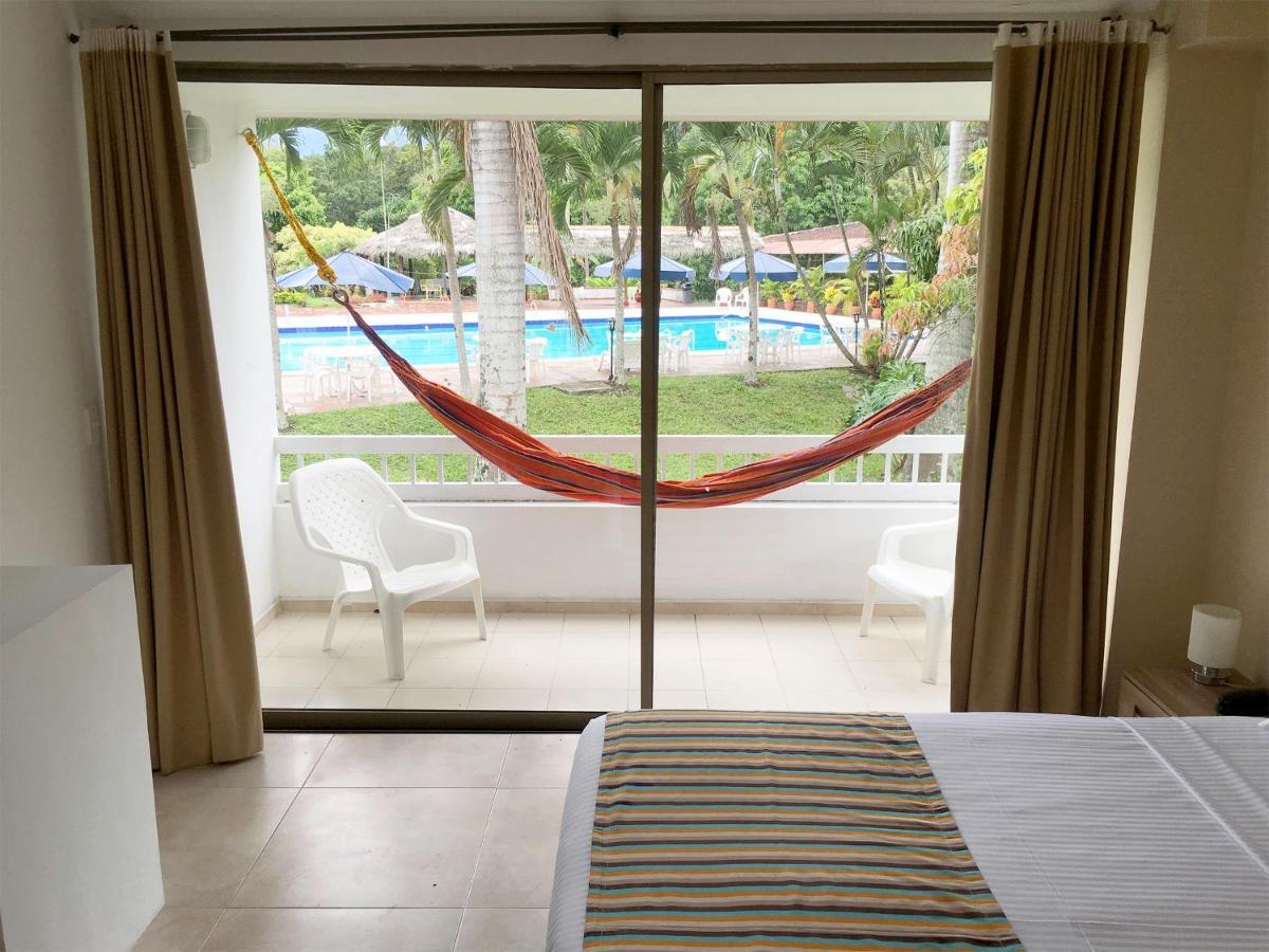 Hotel Hacienda El Diamante Villeta Exteriér fotografie