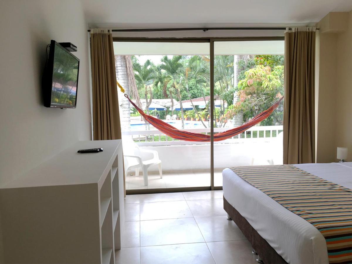 Hotel Hacienda El Diamante Villeta Exteriér fotografie