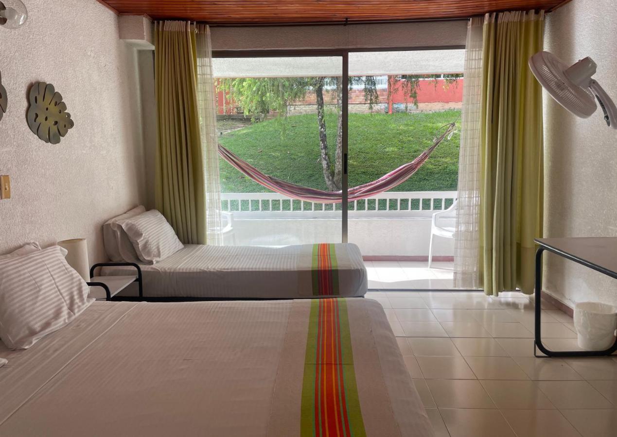 Hotel Hacienda El Diamante Villeta Exteriér fotografie