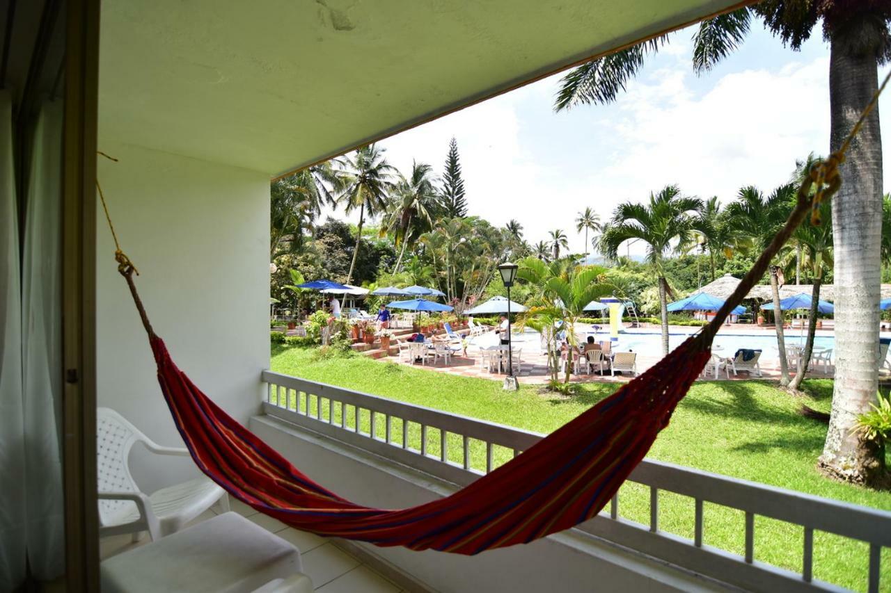 Hotel Hacienda El Diamante Villeta Exteriér fotografie